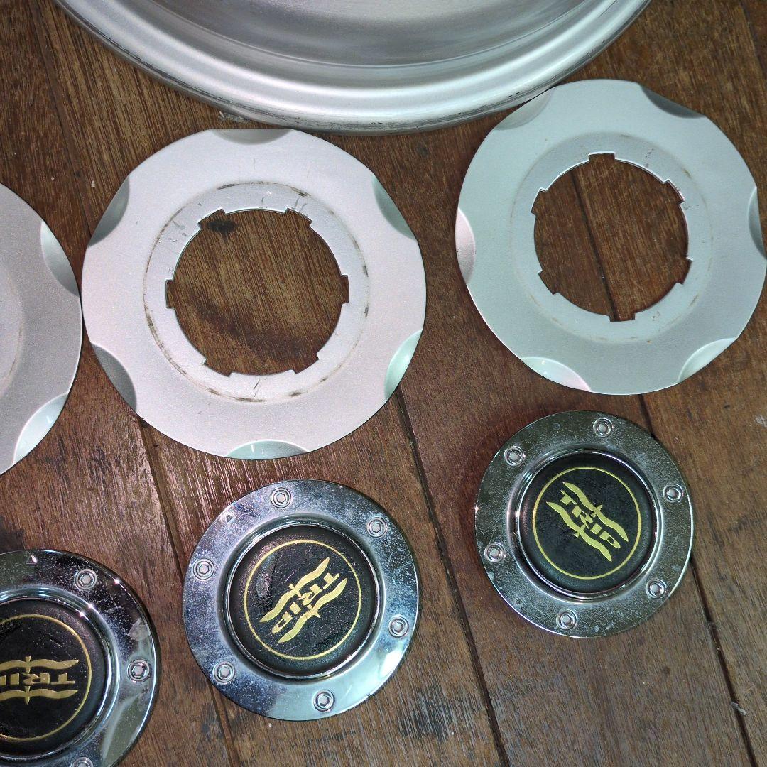 美品　送込　アルミホイール　13×4.5　PCD100/110/114.3　4穴