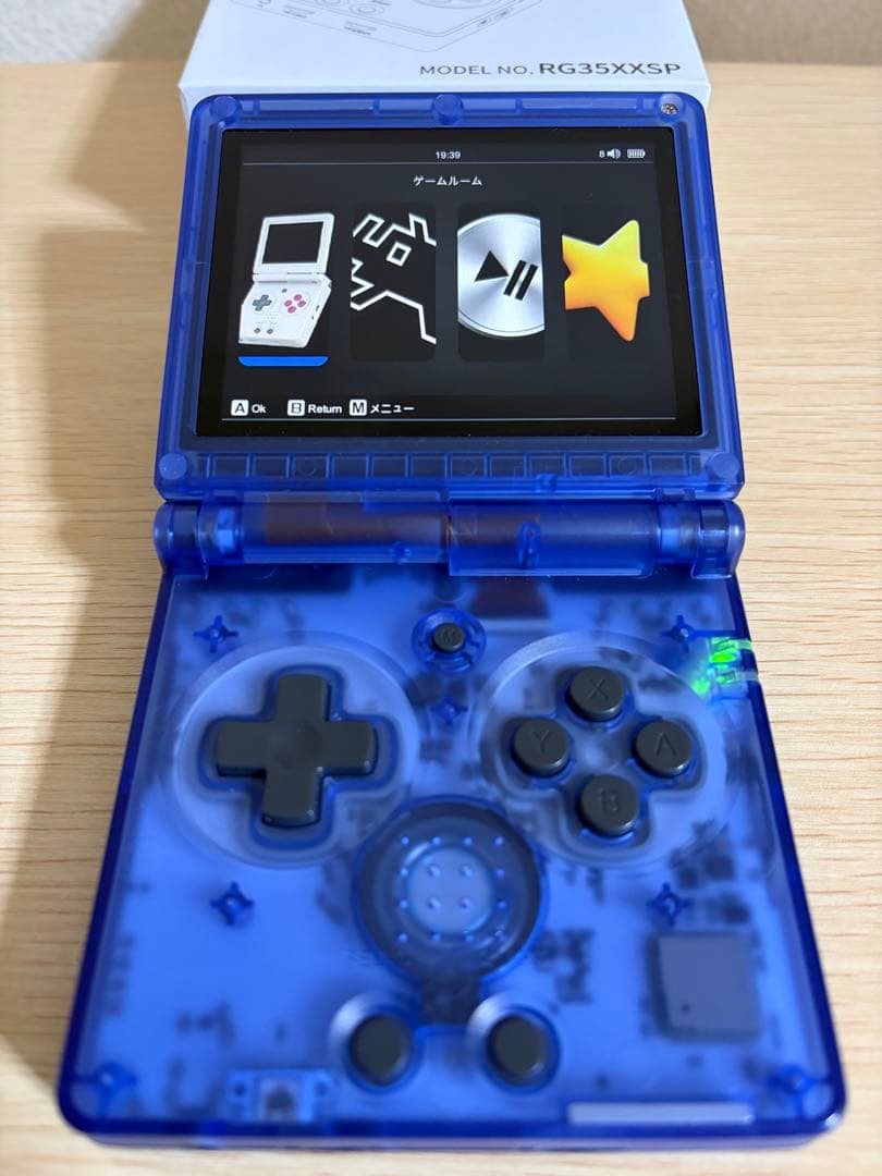 RG35XXSP クリアブルー（改良モデル） / アンバーニック