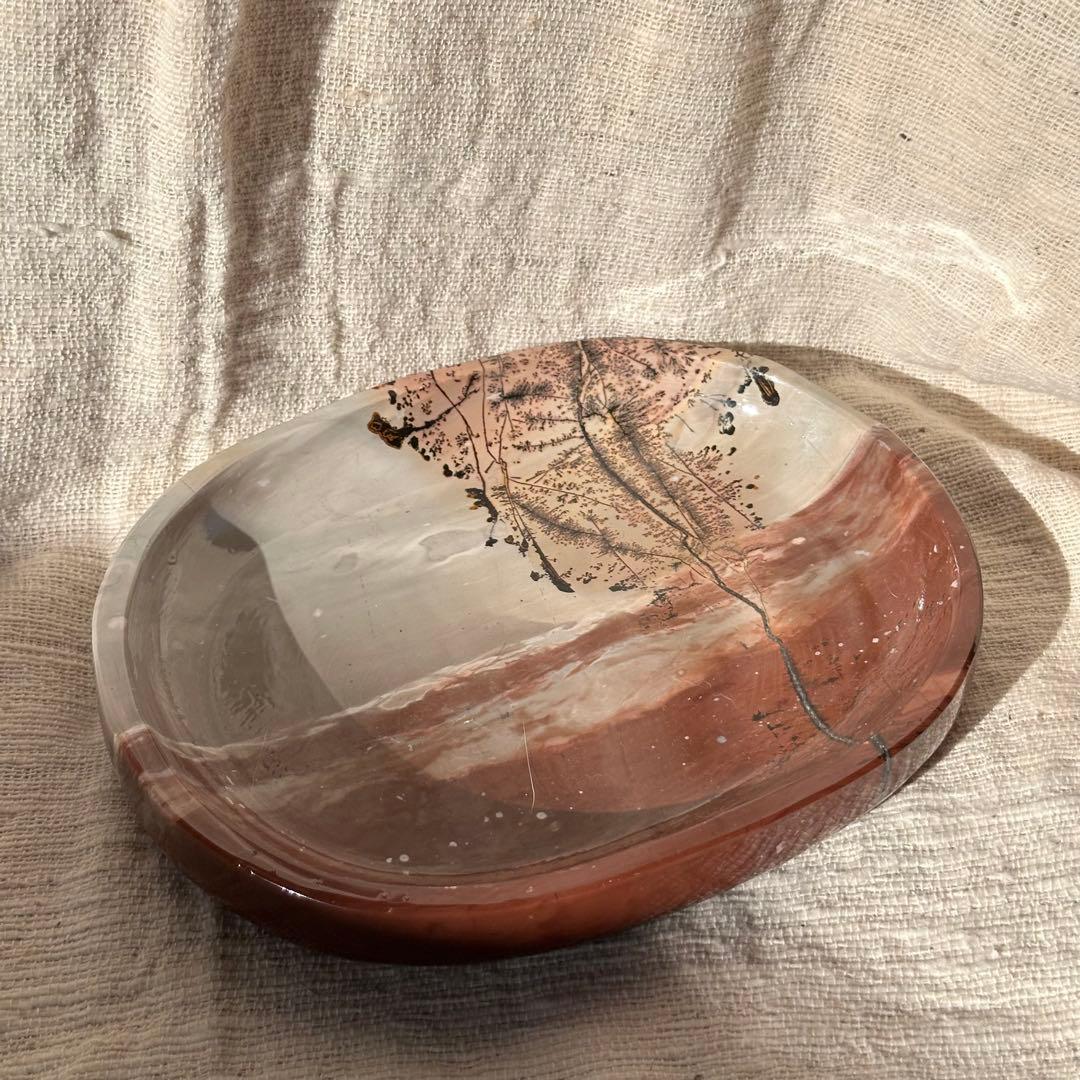 【ピクチャー ジャスパー】デンドリティック トレイ/ -One Tree-