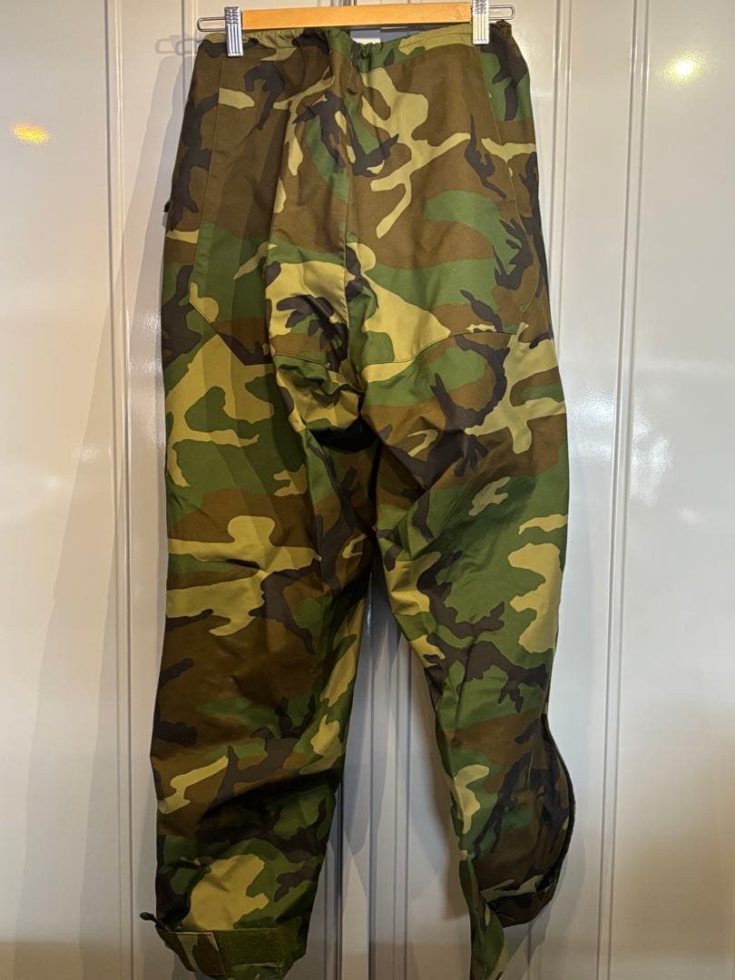 米軍実物 ECWCS ウッドランドカモ ゴアテックス セットアップ M-L