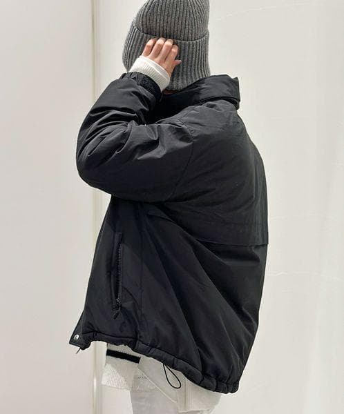 AP STUDIO SCENTOF コットンナイロンフリースジャケットコート