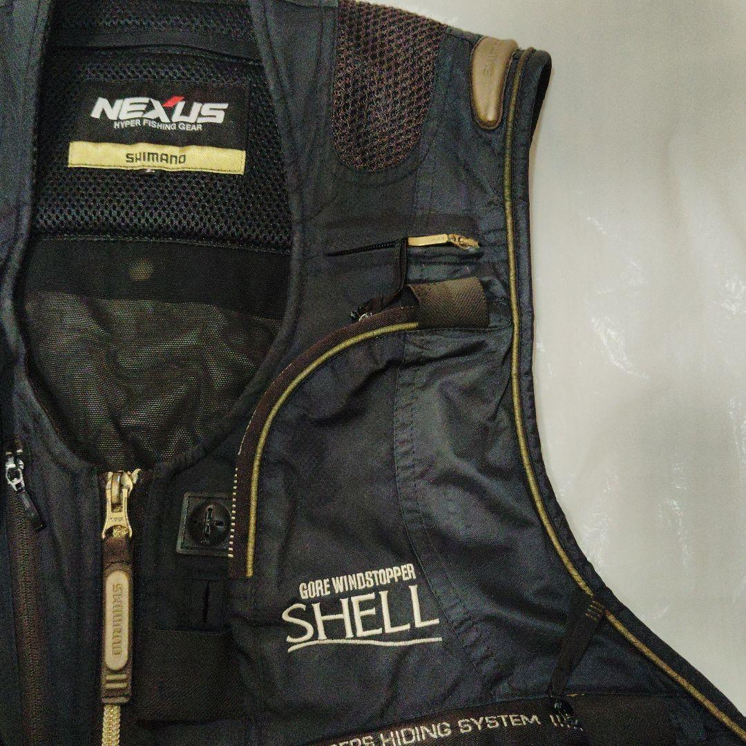 シマノ　リミテッドプロ　2ウェイ　鮎　渓流　ベスト　Lサイズ