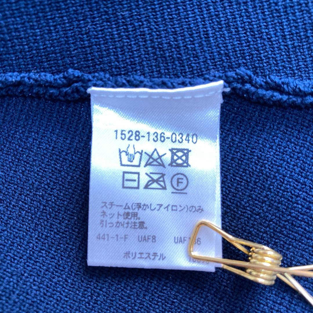 UNITED ARROWS ケープ カーディガン 金ボタン タキマキ ネイビー