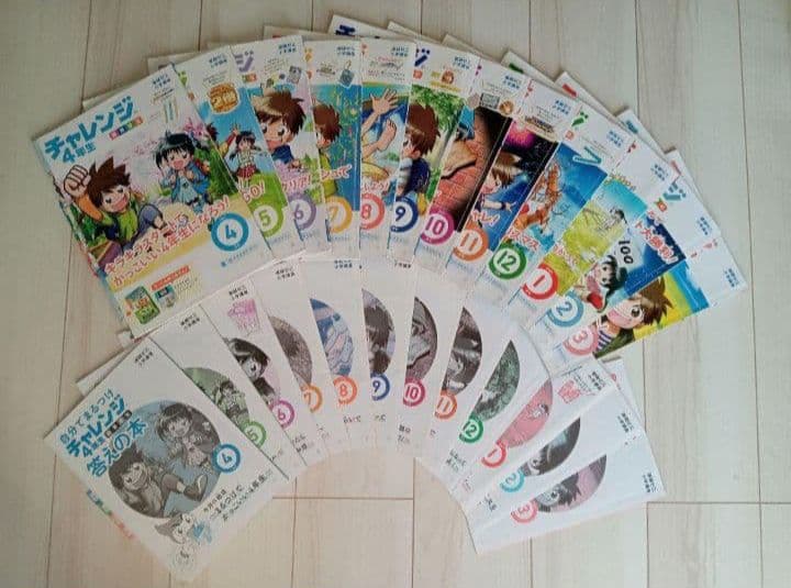 チャレンジ4年生　ベネッセ　教材　通信教材　こどもチャレンジ　知育　テキスト