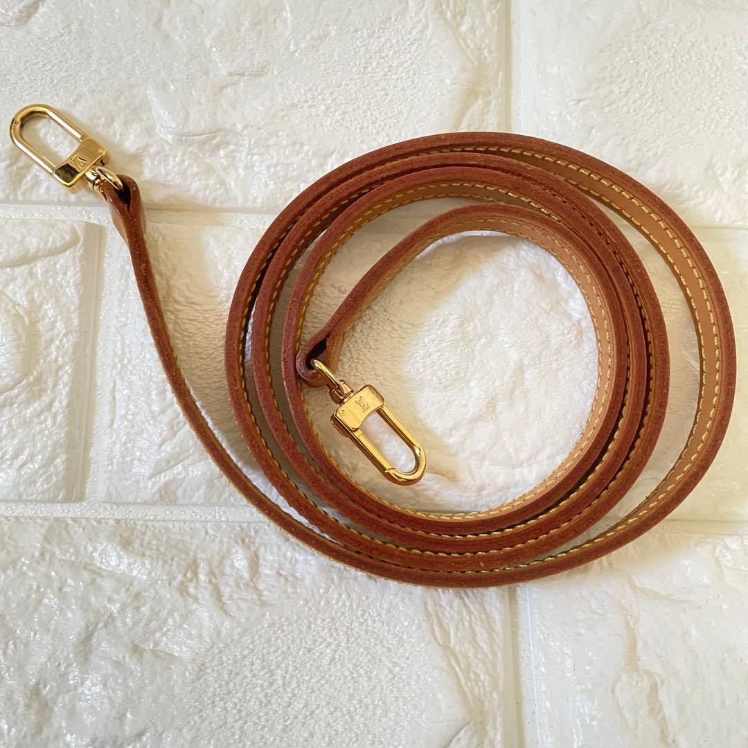 LOUIS VUITTON★美品/正規品ヴィトンショルダーストラップヌメ革120