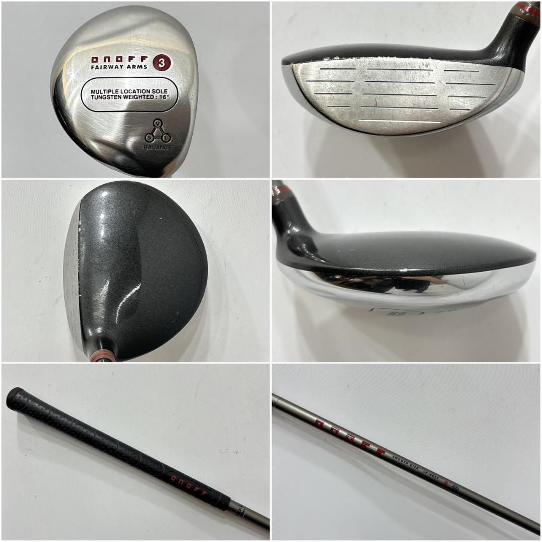 レディース右利き初心者用　オノフ　ONOFF　ゴルフクラブセット　W-2559