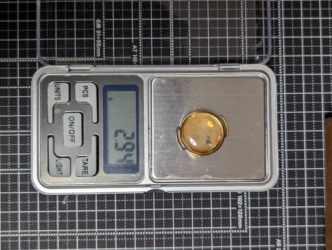 時計　フレーム　750 18K