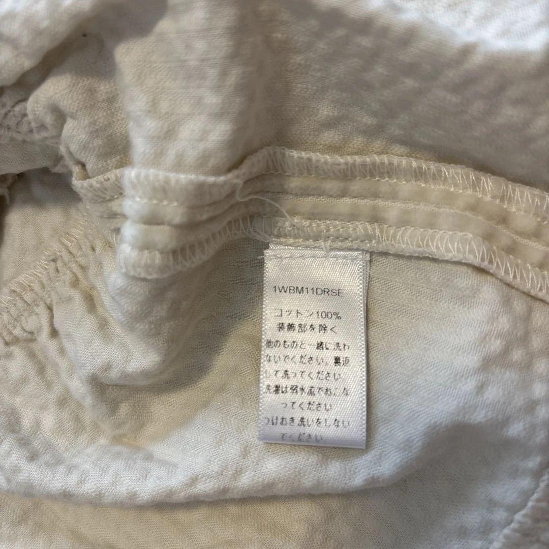 【美品】DIOR アイボリー コーデュロイ ワンピース ６（110） 長袖