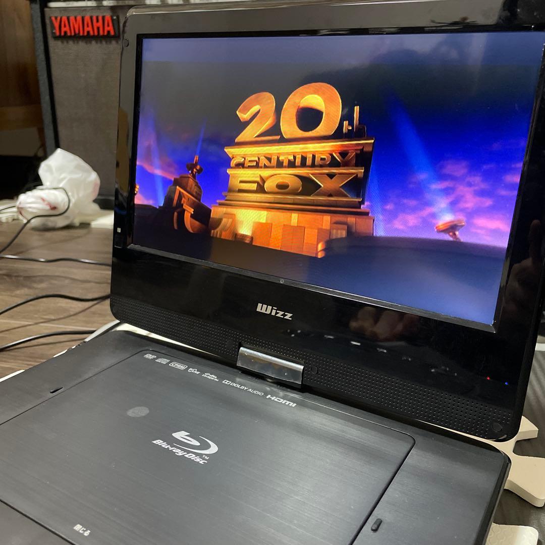Wizz ポータブルブルーレイプレーヤー（箱あり）