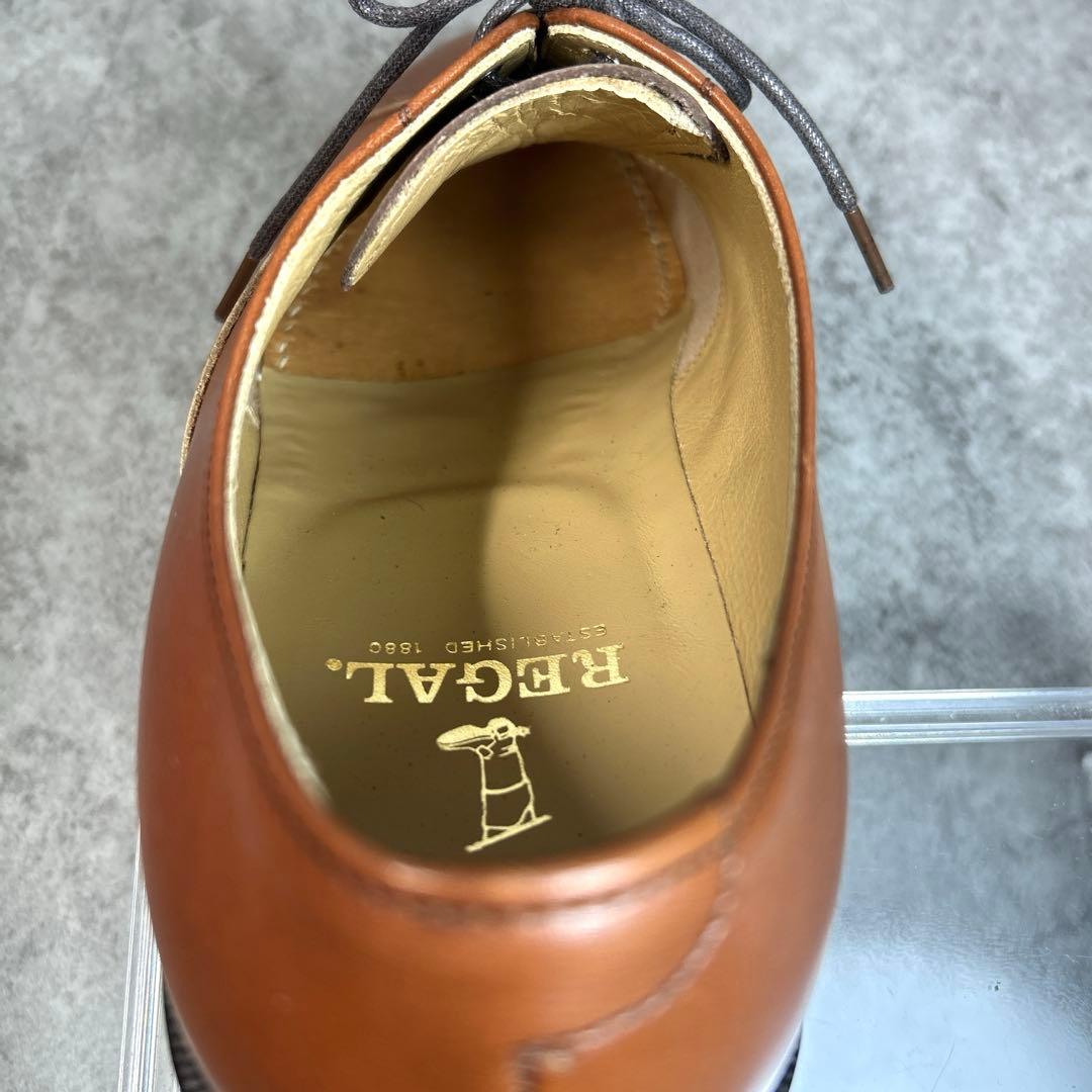 新品・未使用【REGAL】ビジネスシューズ/ストレートチップ/キャップトゥ/革靴