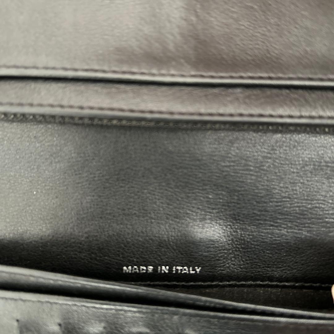 CHANELシャネル長財布/黒/箱ギャランティカード付