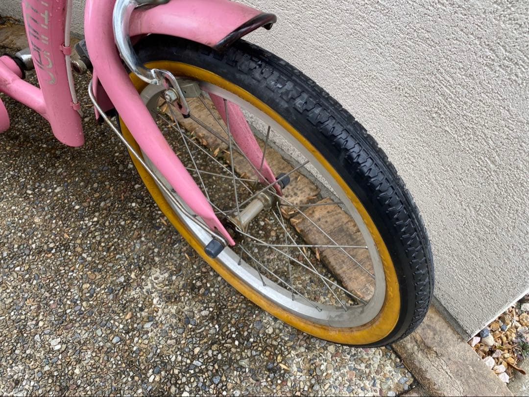 子供用自転車　ピンク　18インチ　愛知県引き取り