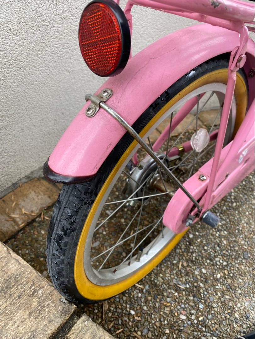 子供用自転車　ピンク　18インチ　愛知県引き取り