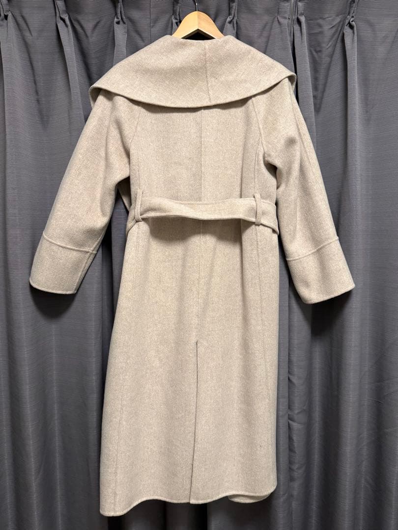 【tiatia 】ANAYI アナイ シャルムビーバーショールカラーコート