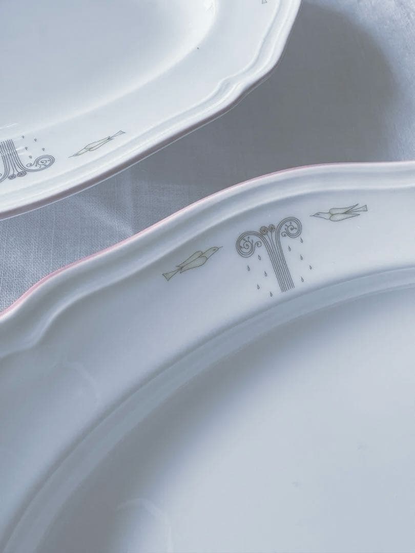 新品未使用リチャード・ジノリ ミナペルホネン ガイア 皿 2枚セット 約22cm