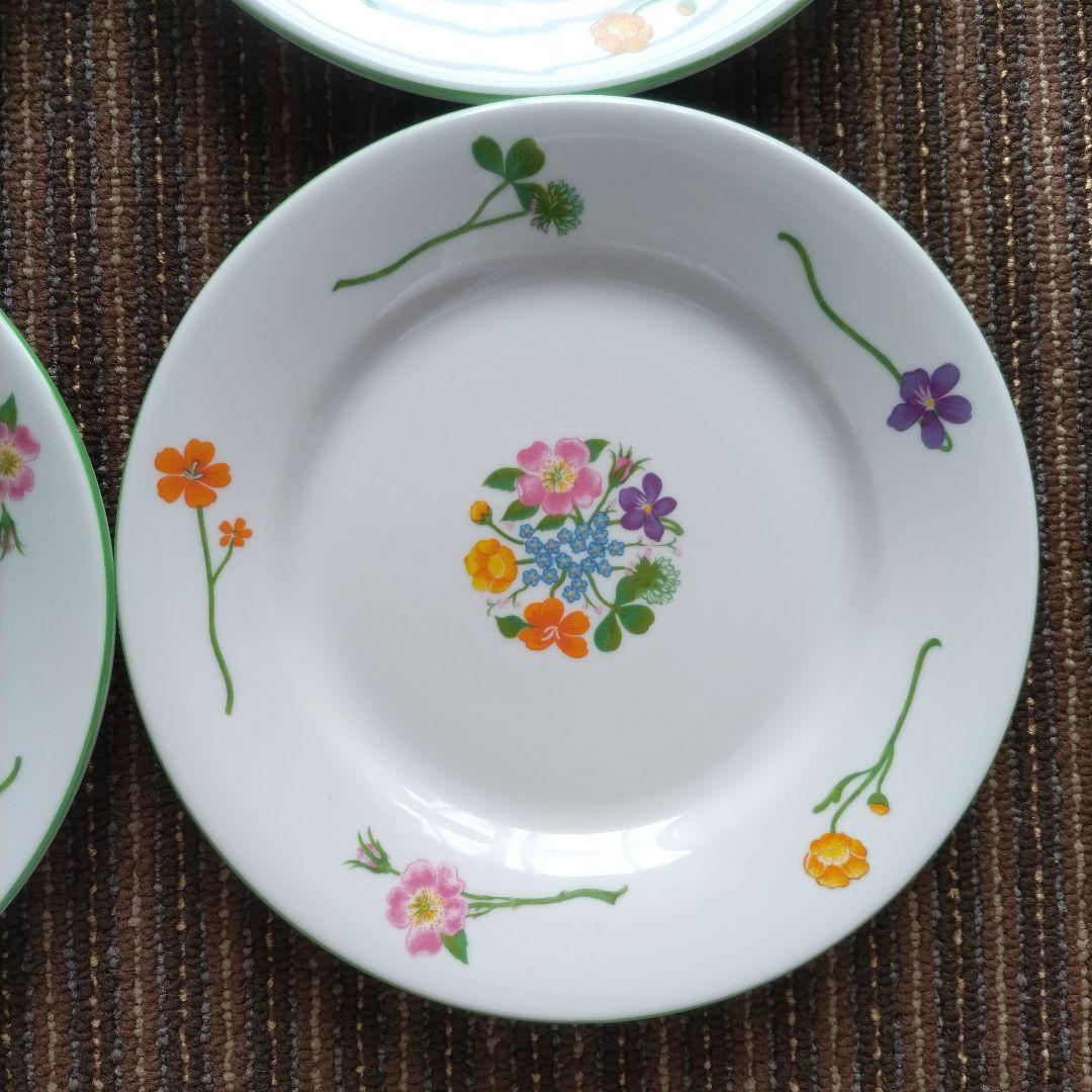 【美品】ピリヴィッツ　ファランドール　ケーキ皿／デザート皿／前菜皿　４枚セット