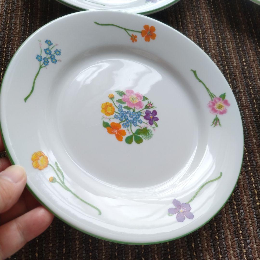 【美品】ピリヴィッツ　ファランドール　ケーキ皿／デザート皿／前菜皿　４枚セット