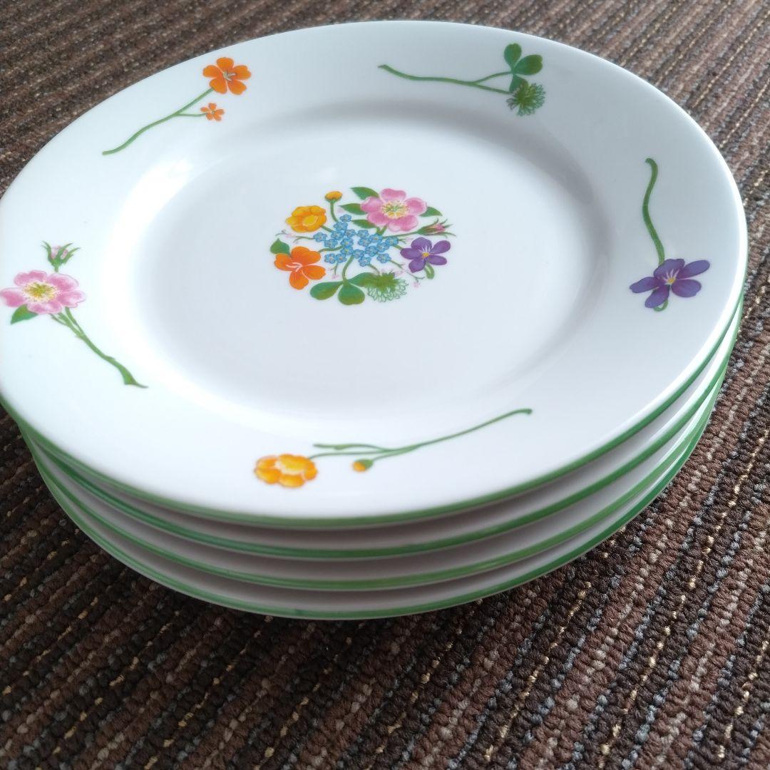 【美品】ピリヴィッツ　ファランドール　ケーキ皿／デザート皿／前菜皿　４枚セット