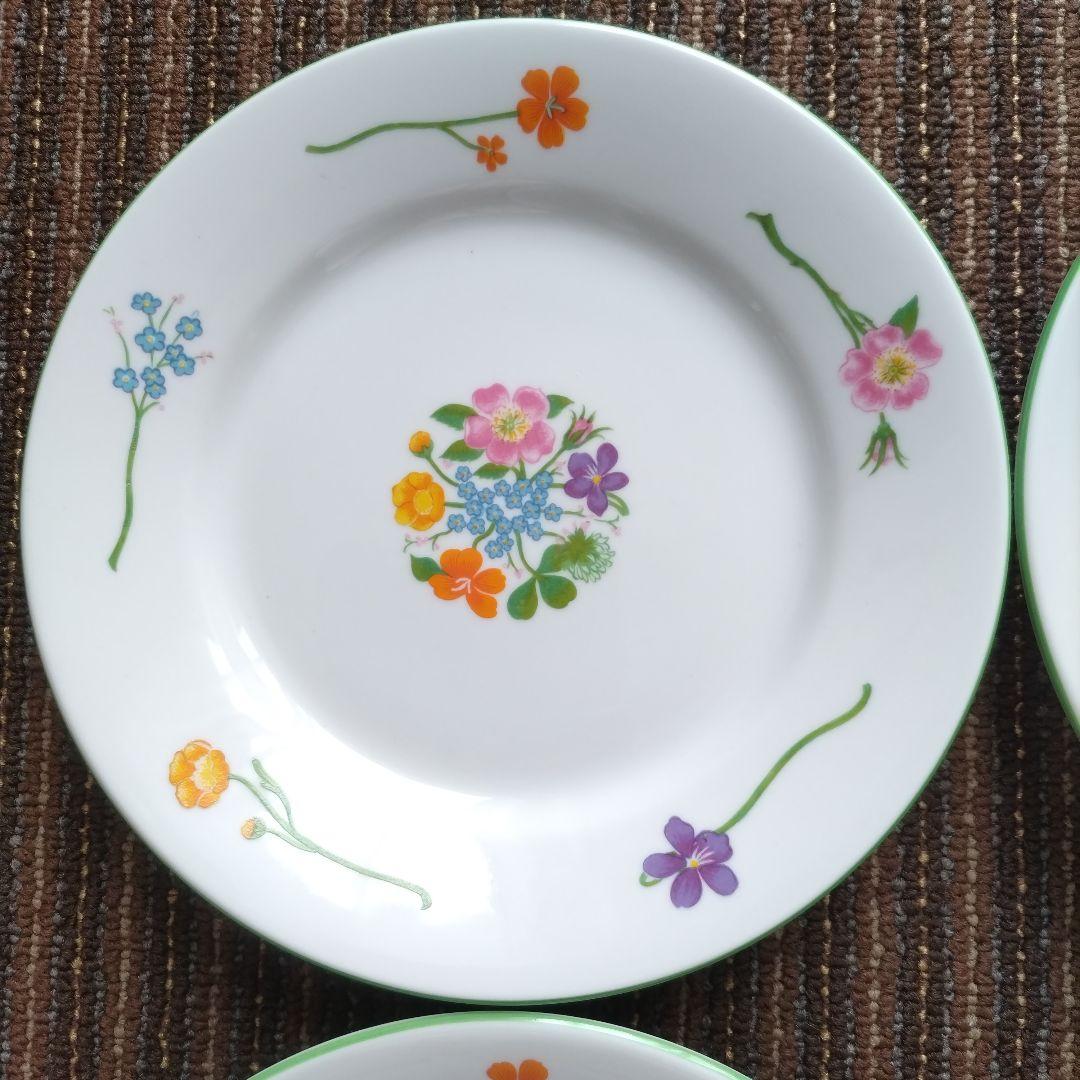 【美品】ピリヴィッツ　ファランドール　ケーキ皿／デザート皿／前菜皿　４枚セット