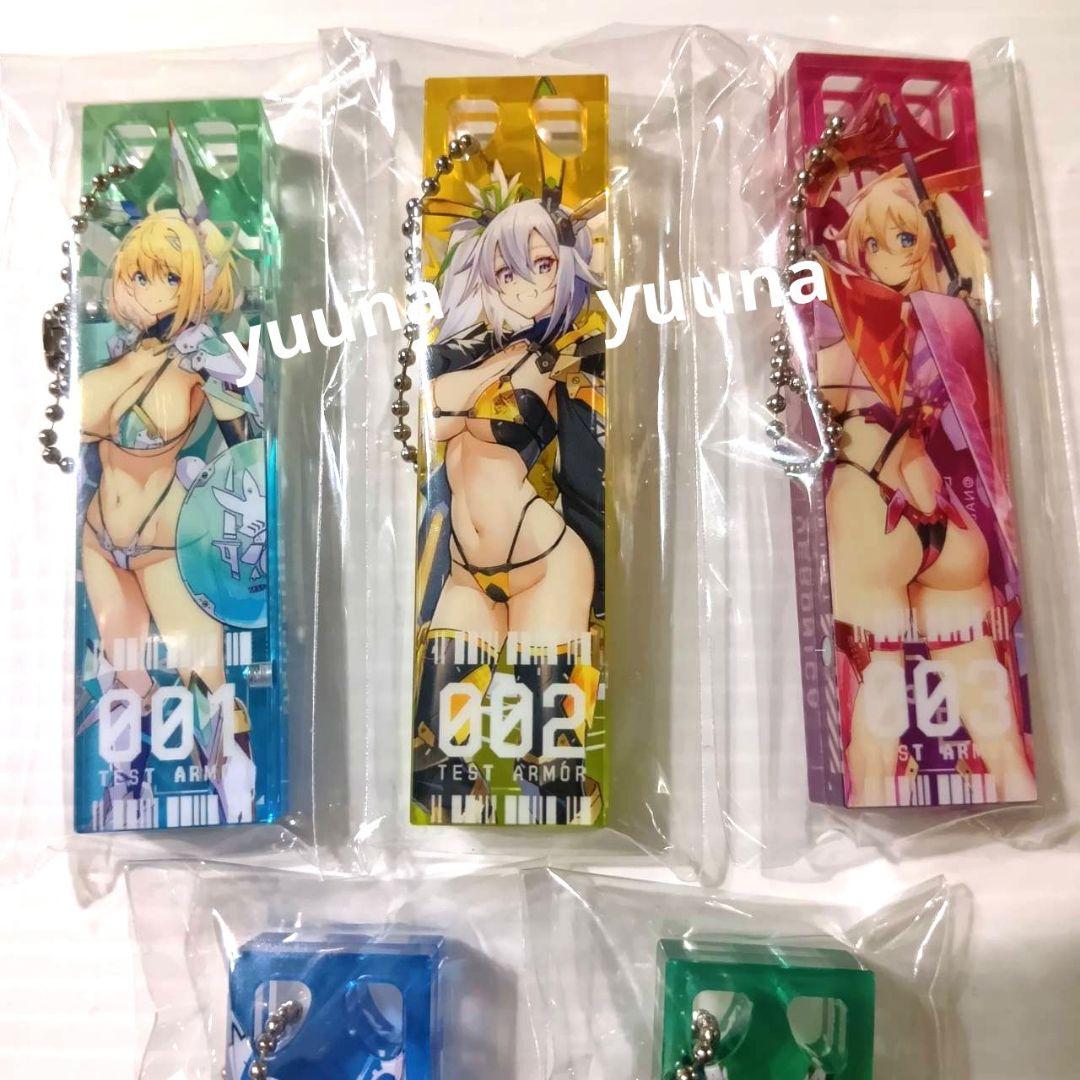 高峰ナダレ　カフェ2　バニースーツプランニング　マグネットキーホルダー　全種