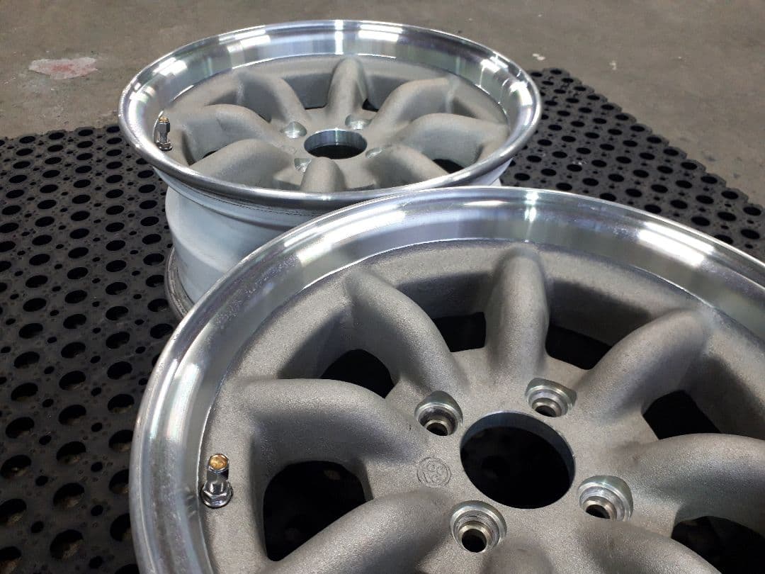 ワタナベアルミホイール4穴100SSRハヤシレイズロードスターナベツラ