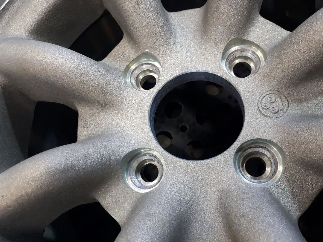 ワタナベアルミホイール4穴100SSRハヤシレイズロードスターナベツラ