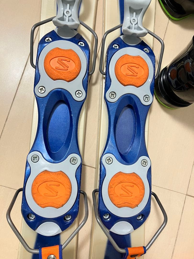 サロモンsalomon 90 ブーツ24ショートスキー スキーボード大阪手渡可！