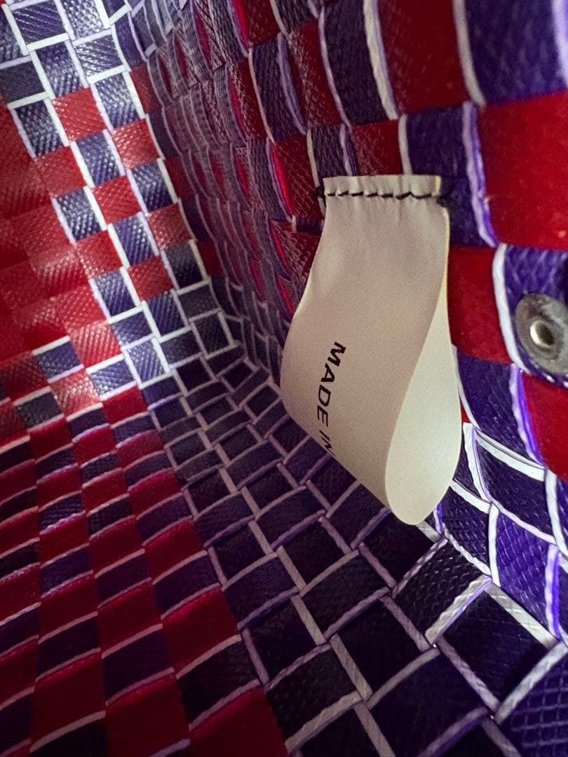 マルニ marni フラワーカフェ　マルニマーケット　カゴバッグ　バッグ