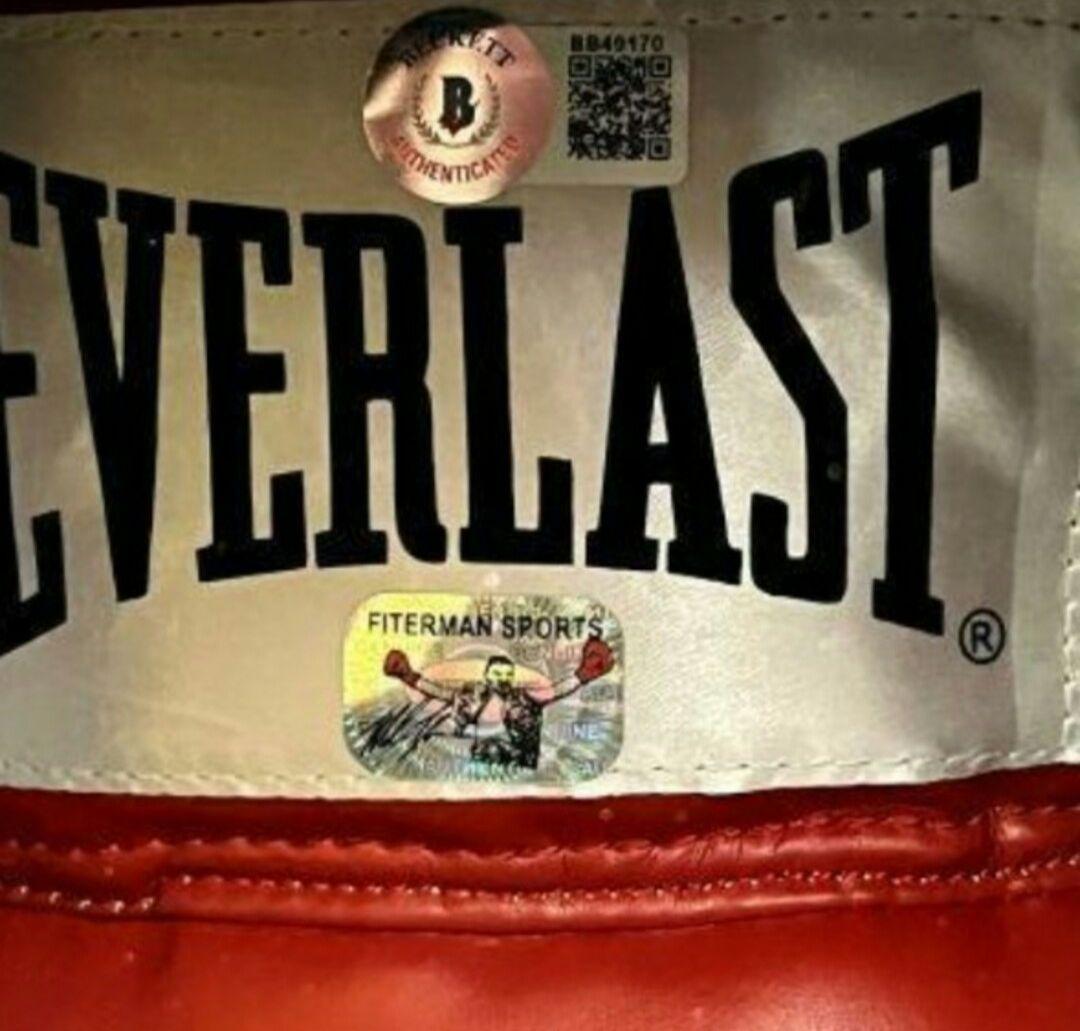 マイクタイソン サイン入りグローブ 大型71cm