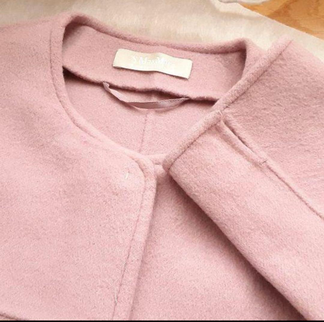 花*✨様 マックスマーラ　クチートアマーノ　コート　薄ピンク