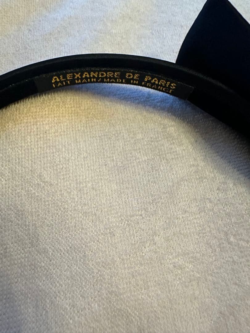 Alexandre de Paris リボンカチューシャ