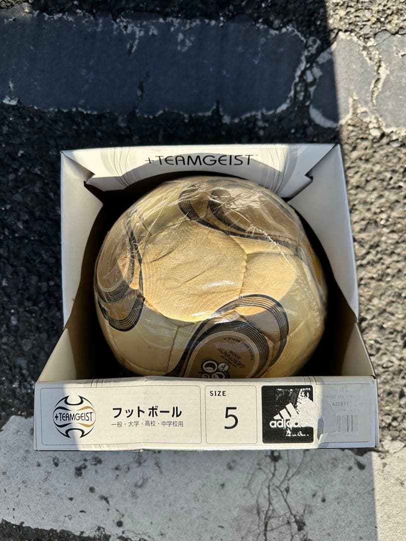 adidas 2006W杯決勝モデル試合球レプリカチームガイスト【絶版】 5号