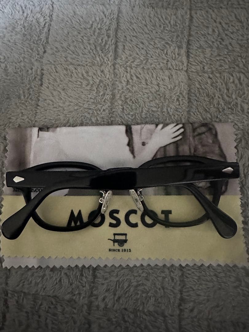MOSCOT LEMTOSH MP 44 鼻パッド 伊達メガネ サングラス 黒