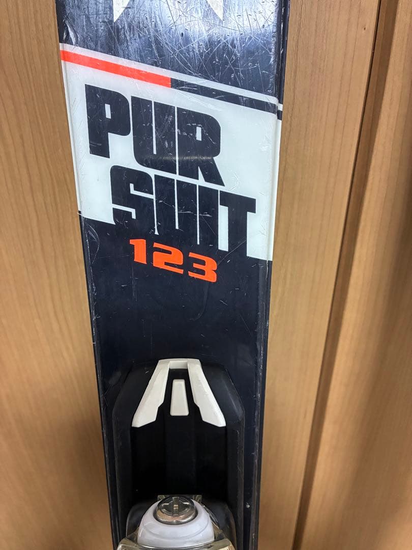 ROSSIGNOL 123cm ショートスキー（サイズ調整可能ビンディング付）