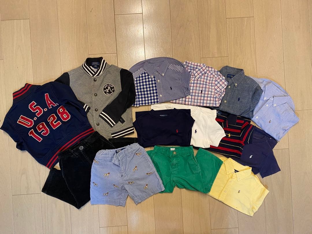 ラルフローレン　Ralph Lauren キッズ服　14点セット90〜100cm