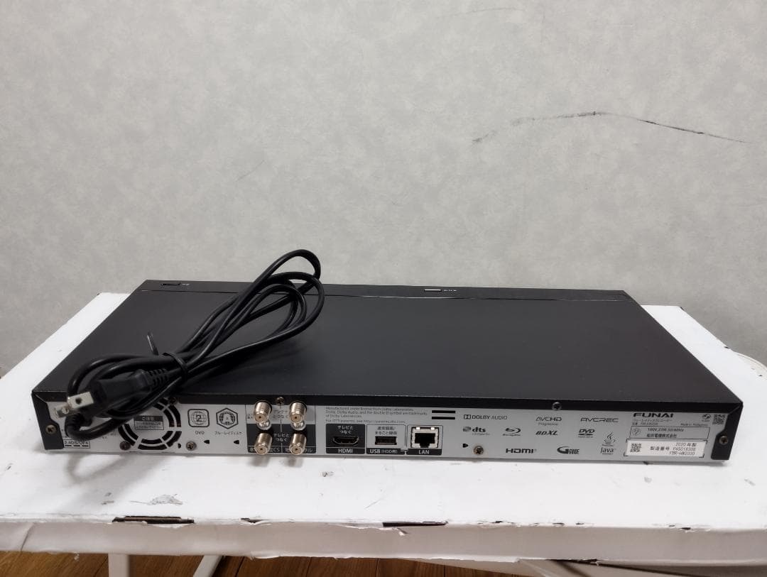 Y♦304 フナイ ブルーレイレコーダー FBR-HW2030