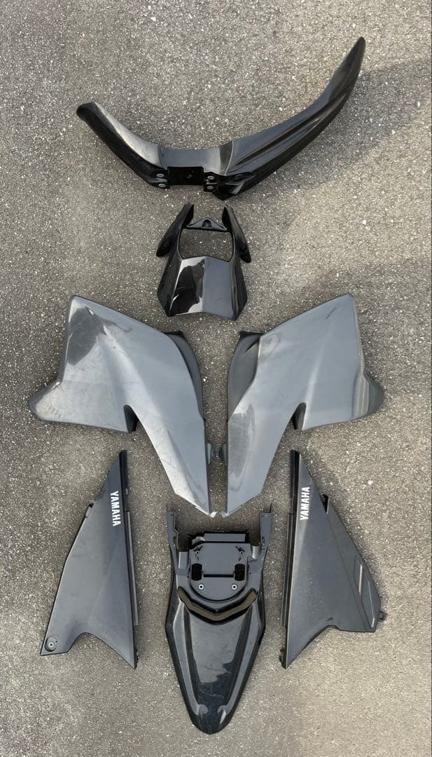 Yamaha WR250Xブラック カウルパーツセット