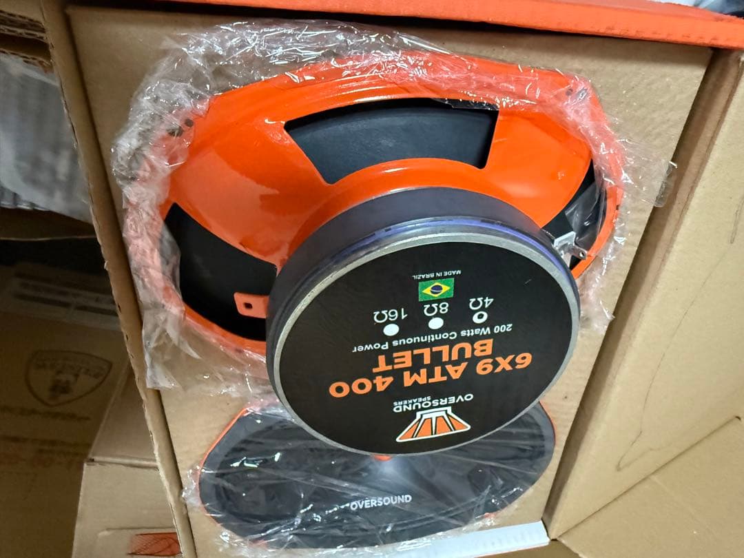 オーバーサウンド　6×9 スピーカー 4Ω 2発セット