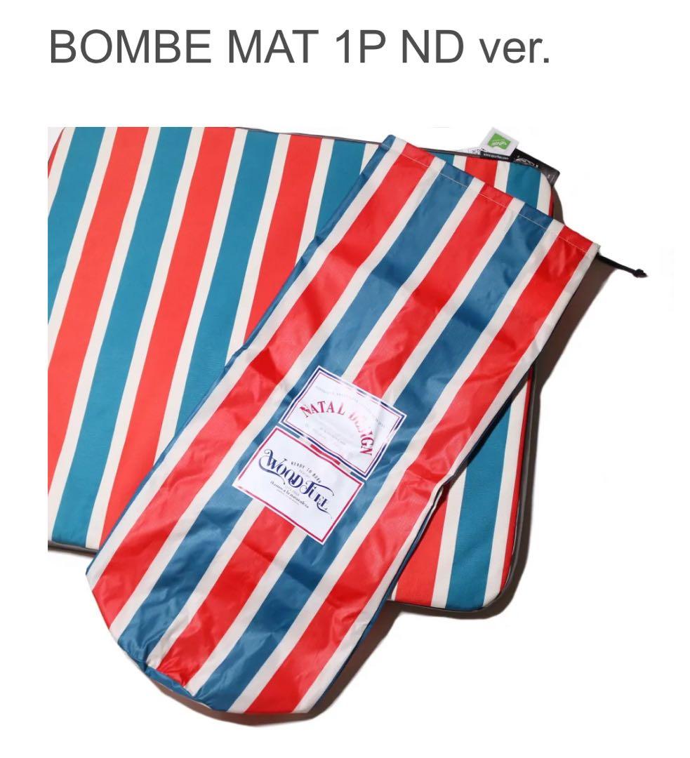 NATAL DESIGN × WOOD FUEL BOMBE MAT 1P ND