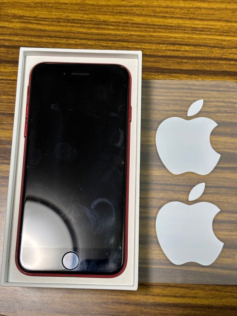 カ*考様 Apple iPhone SE (第2世代) 128GB RED SI