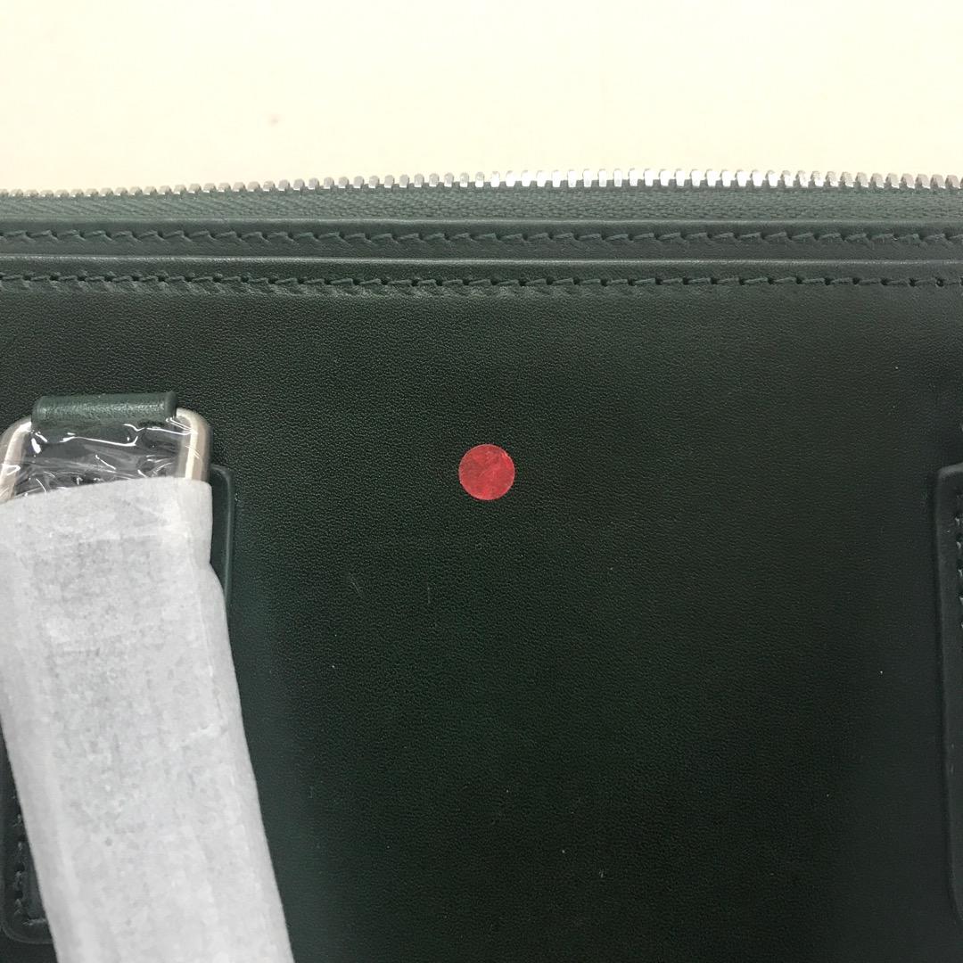 【美品】ドンテポーナ ビジネス 本革 A4可 ショルダー