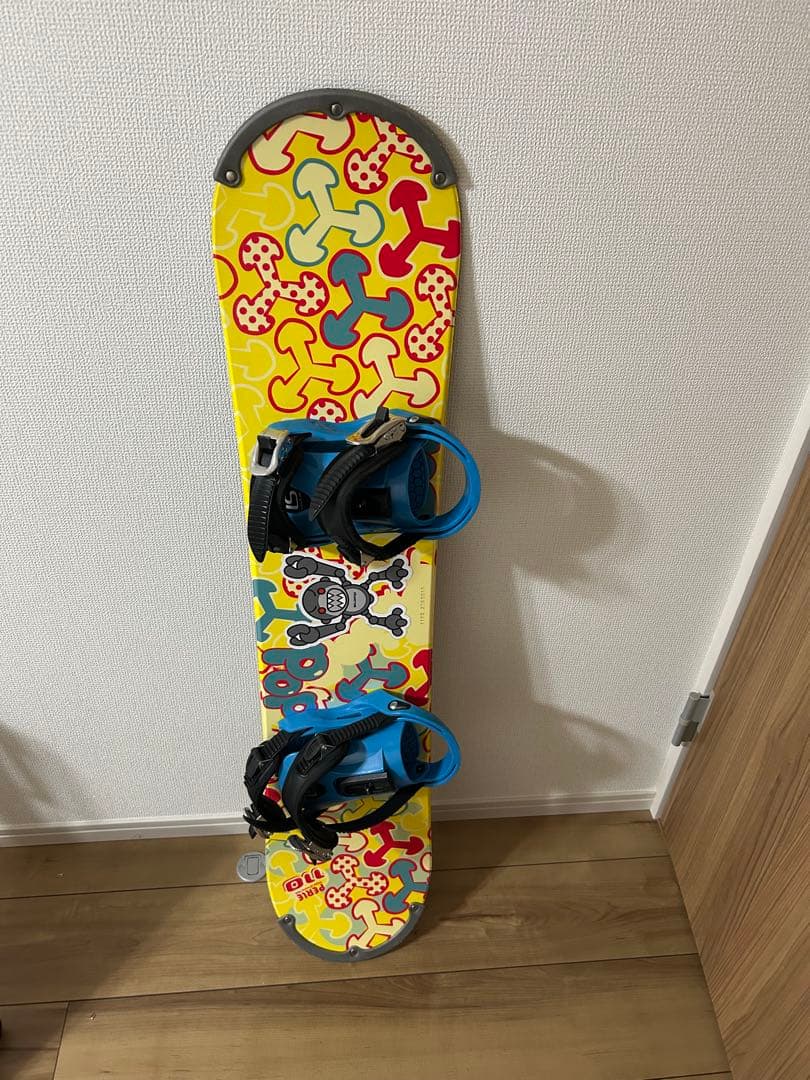 値下げしました　スノーボードとビンディングセット　キッズ　110センチ