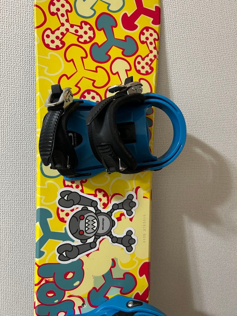 値下げしました　スノーボードとビンディングセット　キッズ　110センチ