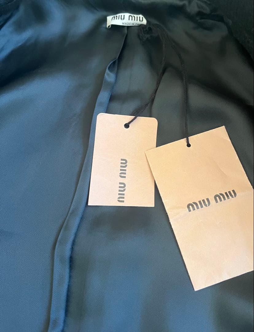 moheita　miumiu ウールコート　Pコート　ショート　新品未使用