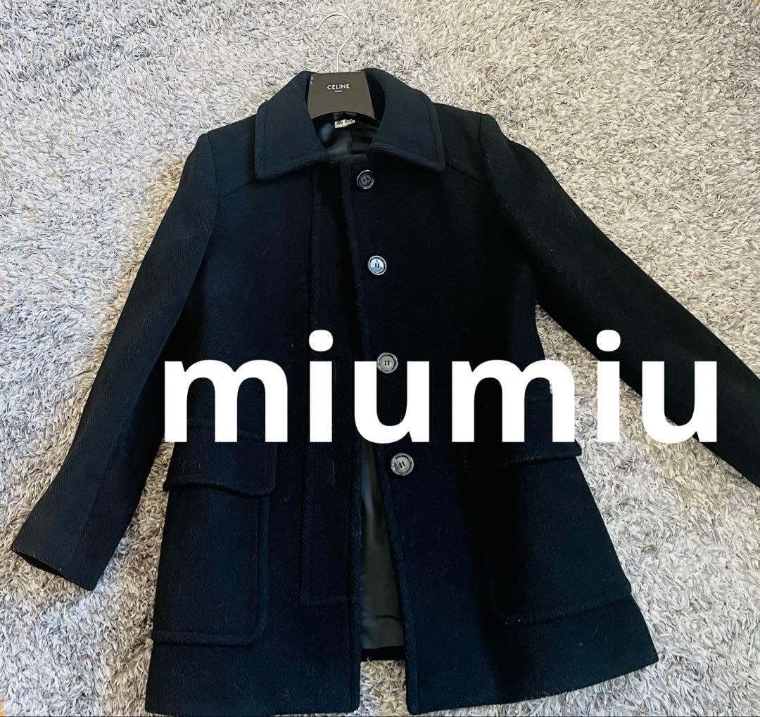 moheita　miumiu ウールコート　Pコート　ショート　新品未使用