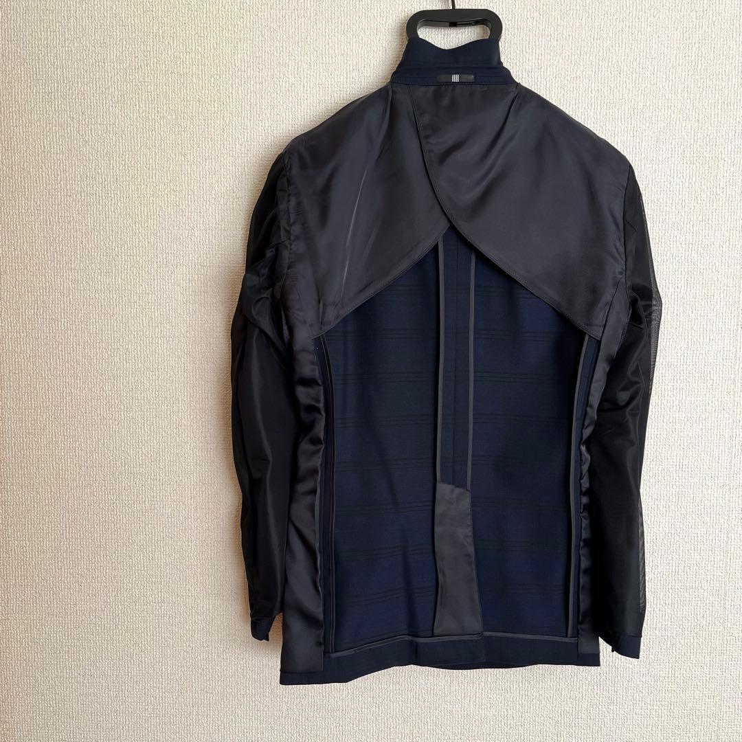 【美品・送料無料】SUIT SELECT スリーピース Y4 ネイビー チェック