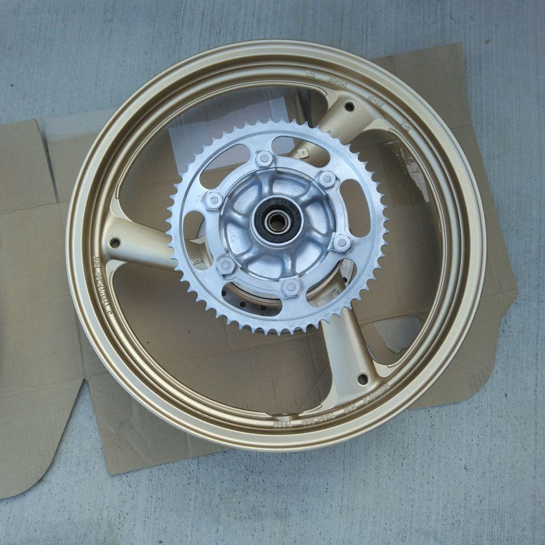 FZR250 前後ホイール 塗装済み