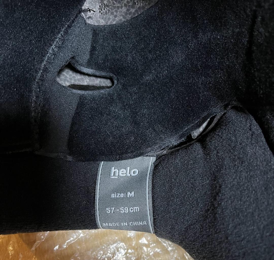 未使用 anonスノーボードヘルメットhelo Mサイズ Black