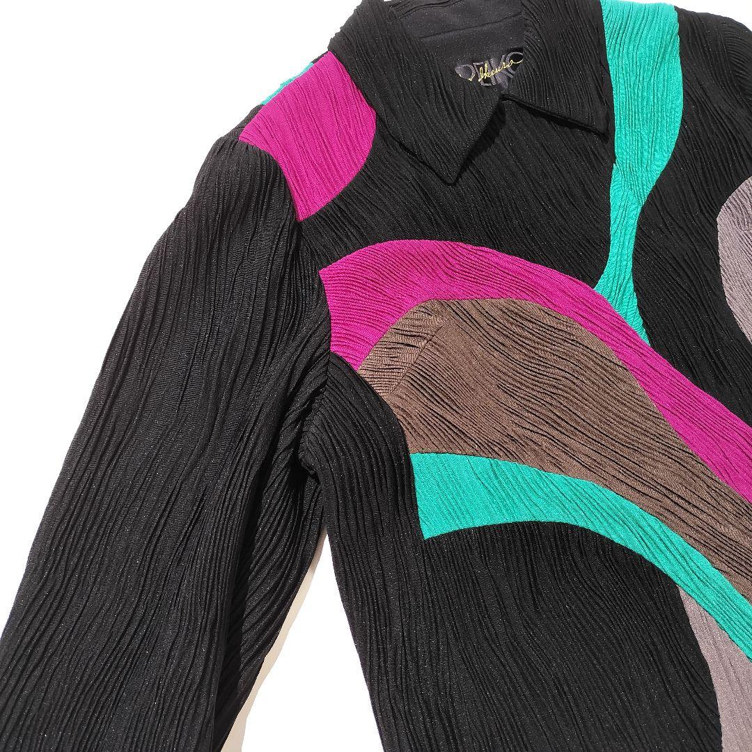 美品 Ms.REIKO ミズレイコ ジャケット 羽織り 13号 定価16.9万