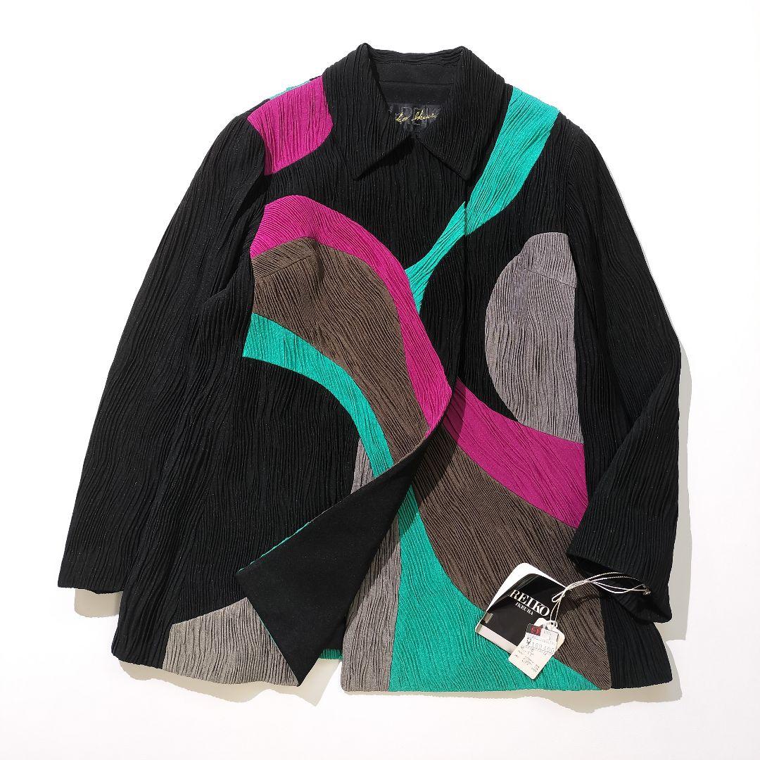 美品 Ms.REIKO ミズレイコ ジャケット 羽織り 13号 定価16.9万